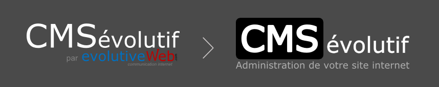 Nouveau logo pour le CMSévolutif
